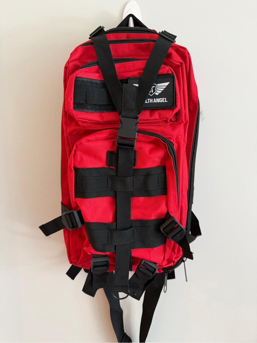 Red Tactical Backpack